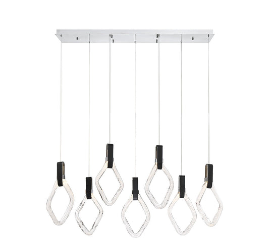 Catania Rectangular LED Chandelier