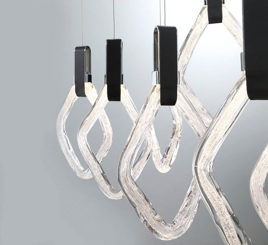 Catania Rectangular LED Chandelier