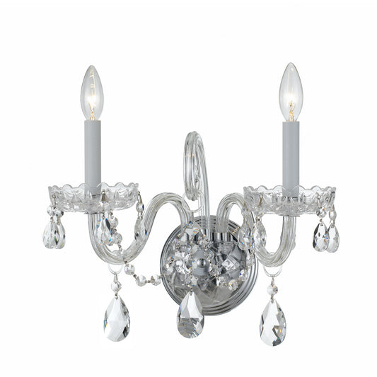 Traditional Crystal 15'' Sconce