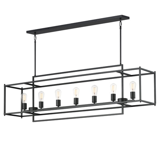 Gridline 7-Light Linear Pendant