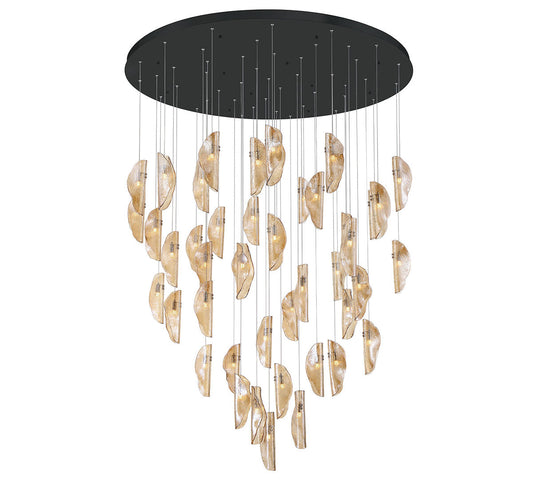 Sorrento 45 light LED Grand Chandelier Clear