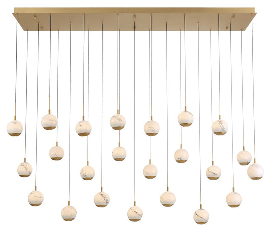 Baveno Rectangular LED Chandelier