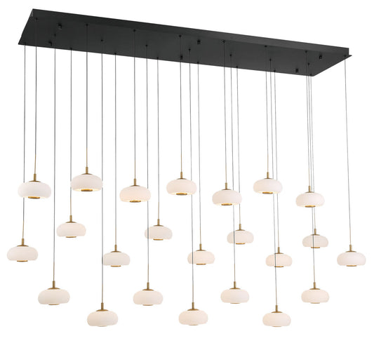 Adelfia Rectangular LED Chandelier
