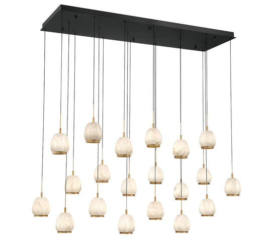 Lucidata Rectangular LED Chandelier