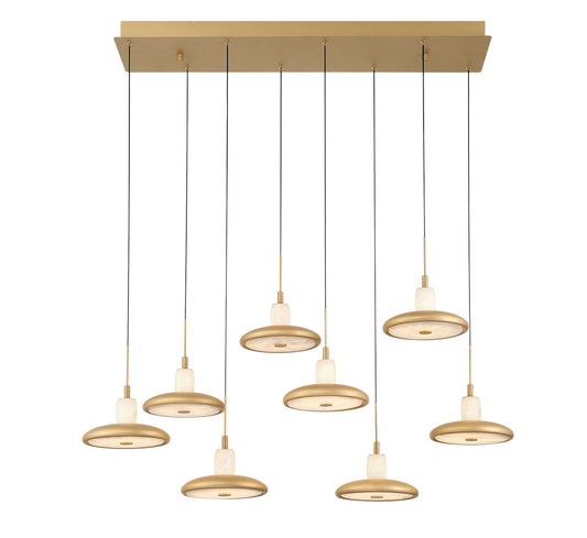 Mantova Rectangular LED Chandelier