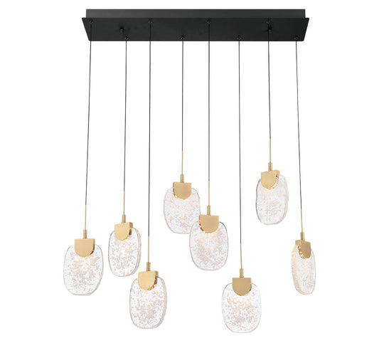 Castelo Rectangular LED Chandelier