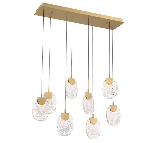 Castelo Rectangular LED Chandelier