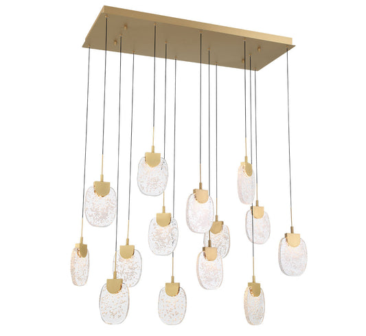 Castelo Rectangular LED Chandelier
