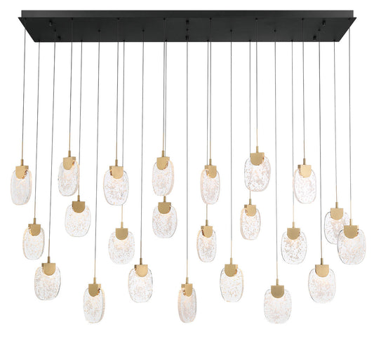 Castelo Rectangular LED Chandelier