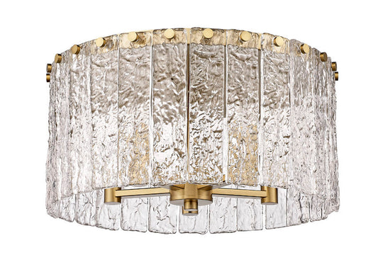 Glacier 16.75-in Flush mount