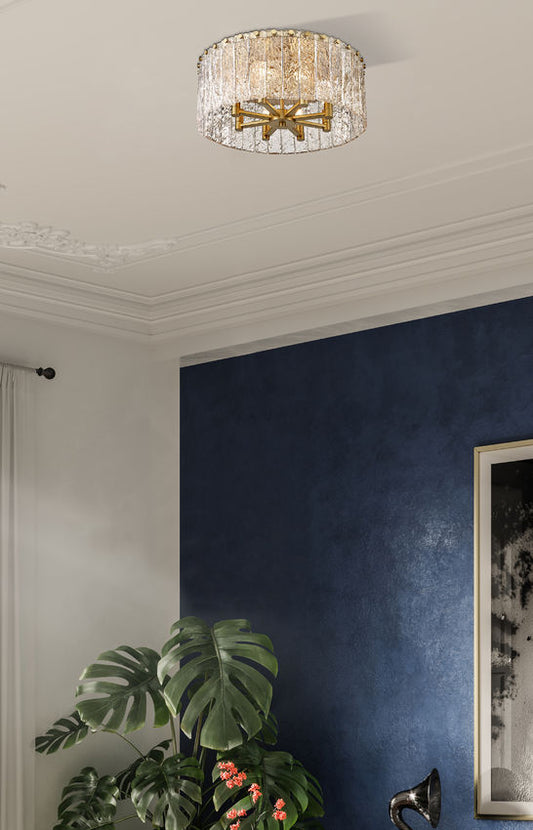 Glacier 20.75-in Flush mount