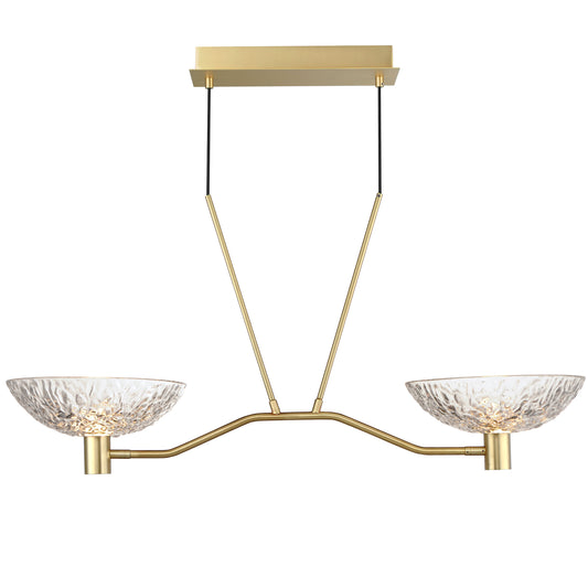 Metropolis 2-Light Linear LED Pendant