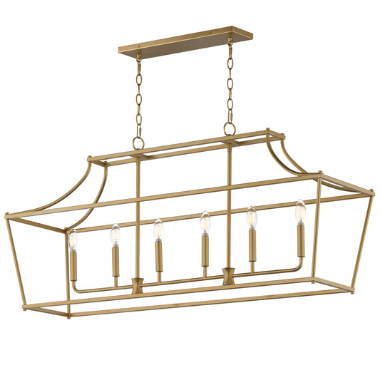 Clifton 6-Light Linear Pendant
