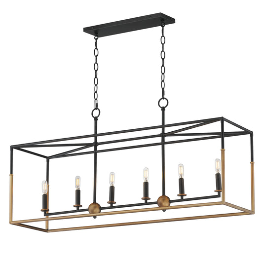 Soho 6-Light Linear Pendant
