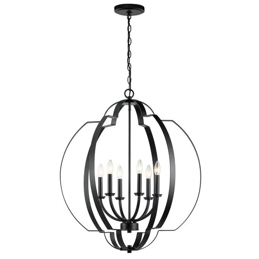 Voleta Foyer Chandelier 6Lt