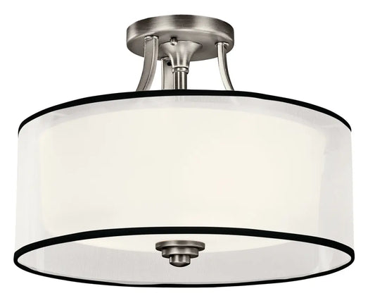 Lacey Semi Flush 3Lt
