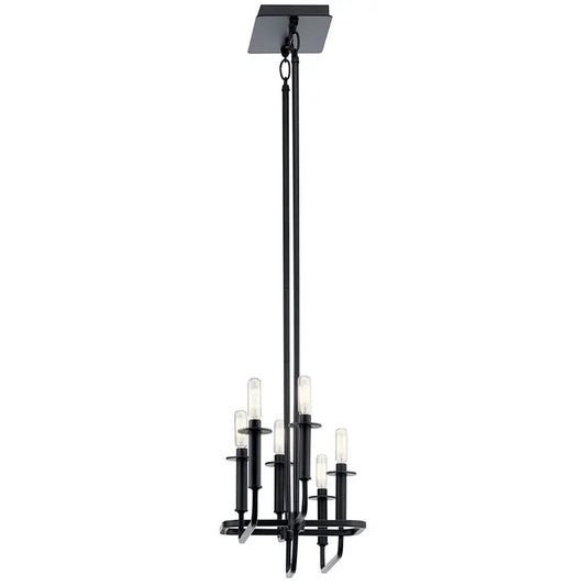 Alden Linear Chandelier 6Lt