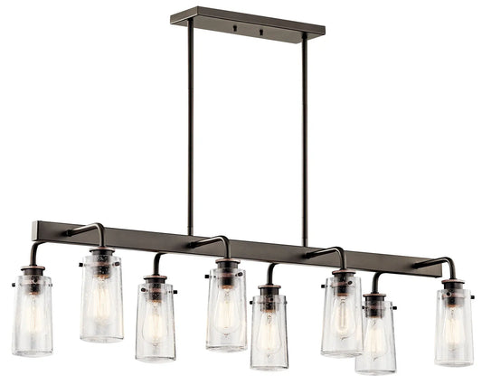 Braelyn Linear Chandelier 8Lt