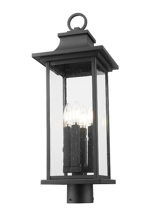 Tiberius 25.25-in Outdoor Post Mount