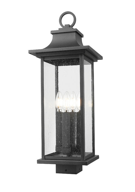Tiberius 24.5-in Outdoor Post Mount