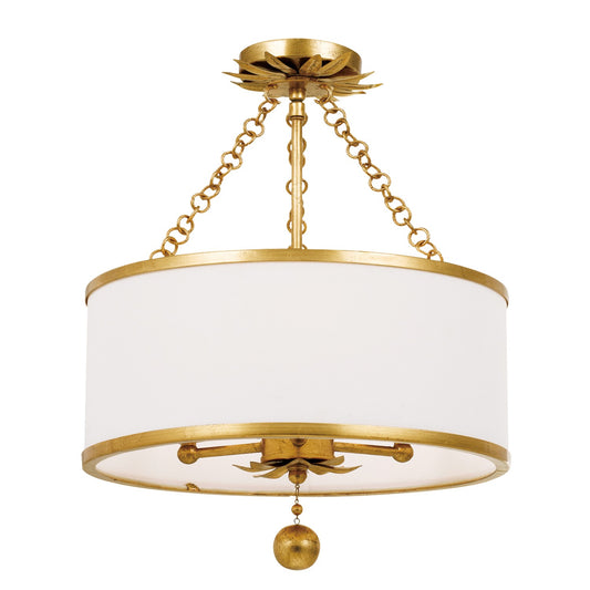 Broche 14'' Semi Flush Mount