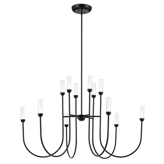 Moraine Chandelier Extra Large Multi Tier 12Lt