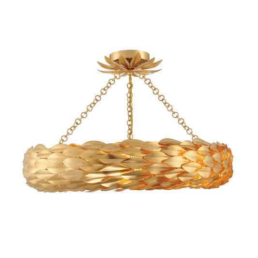 Broche 24'' Semi Flush Mount