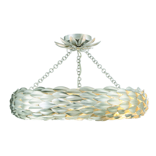 Broche 24'' Semi Flush Mount
