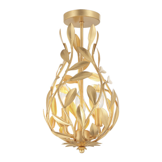 Broche 9'' Semi Flush Mount