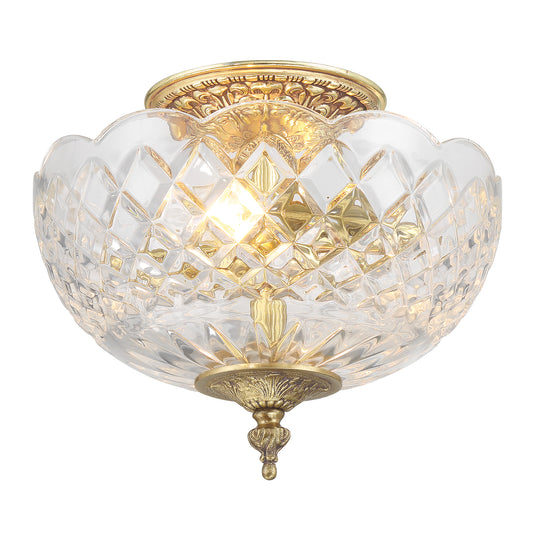 Milton 12'' Semi Flush Mount