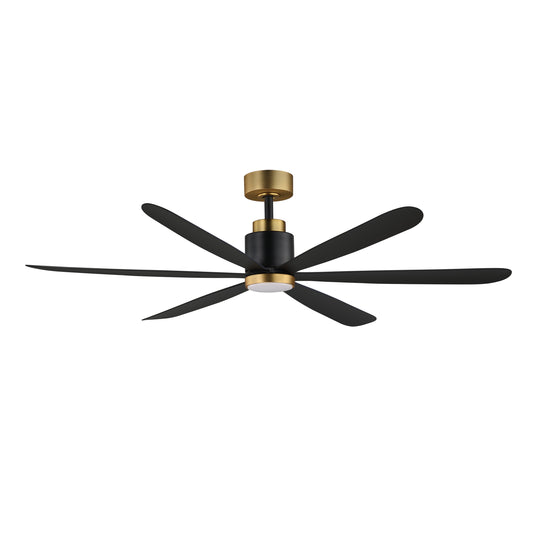 Petals 60" 6-Blade Fan w LED