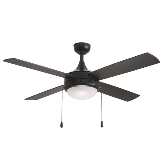 Quattro 52" 4-Blade Fan w Pull Chain