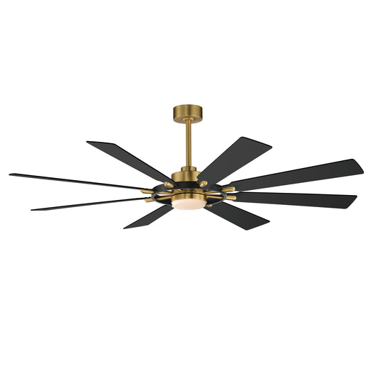 Helm 72" Indoor Fan w LED Light Kit