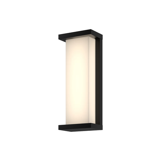 Bravo 14-in Black LED Exterior Wall Sconce
