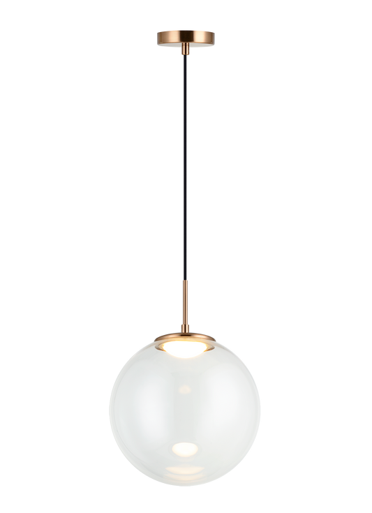 Boble is a classic fixture with a fun modern twist with the addition of the frosted lens inside the glass. Available in 2 sizes and 2 glass colours. Excellent choice for many applications.