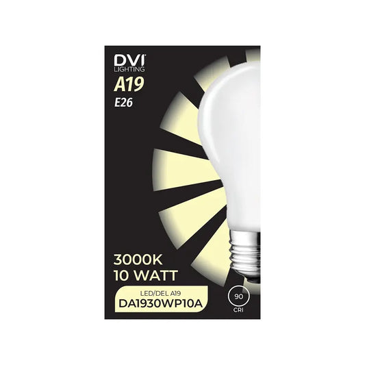 A19 E26 10W Opal