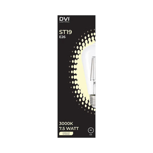 ST19 E26 7.5W Clear