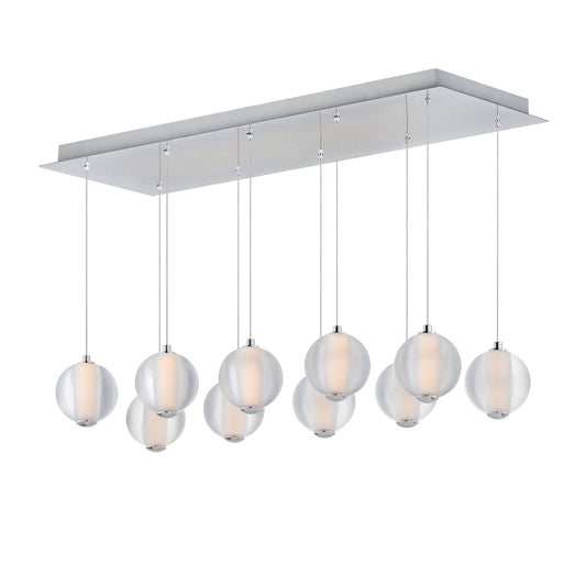 Rhythm 10-Light LED Pendant