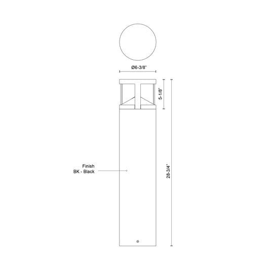 Glen Exterior Bollard