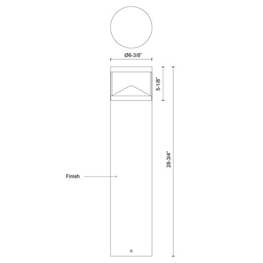 Dover Exterior Bollard