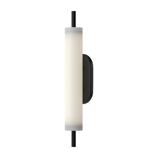 Estes 24-in Black LED Exterior Wall Sconce