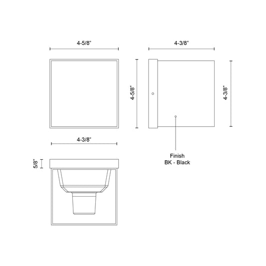 Rene Exterior Wall Sconce