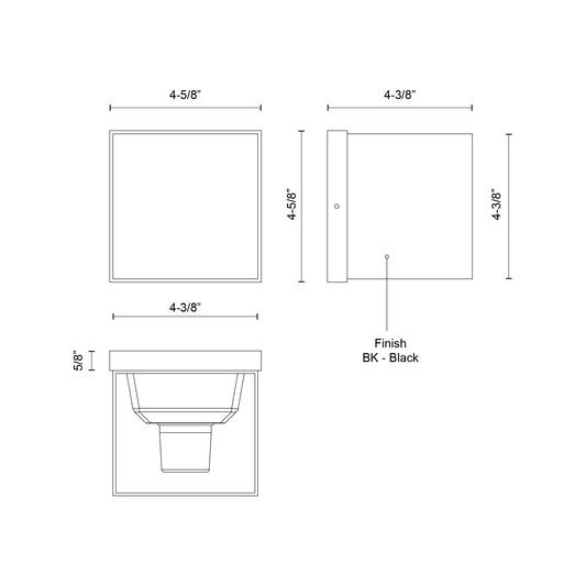 Helsinki Exterior Wall Sconce