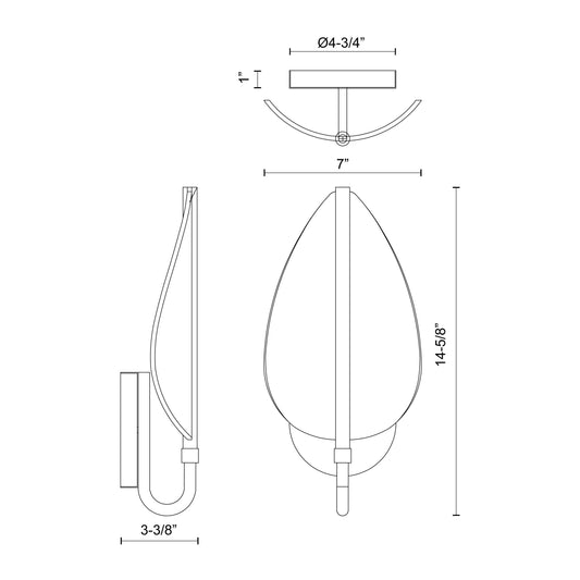 Flora Wall/Vanity Light
