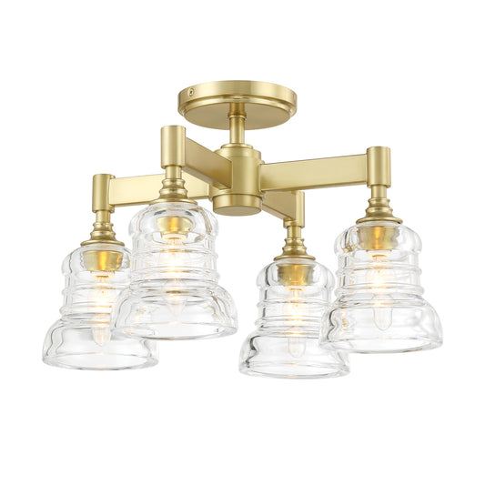 Gregory 17.25'' Semi Flush Mount