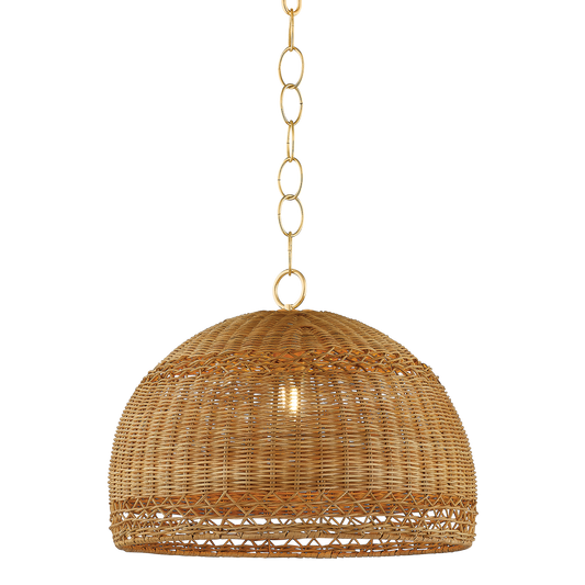 Mitzi APRIL Pendant in AGED BRASS