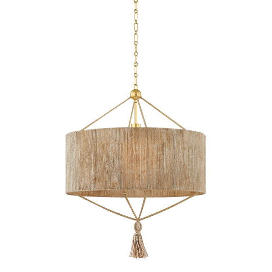 Mitzi REYN Pendant in AGED BRASS