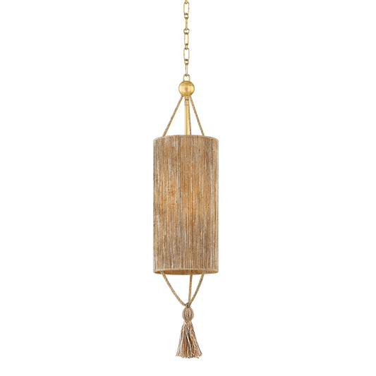 Mitzi REYN Pendant in AGED BRASS