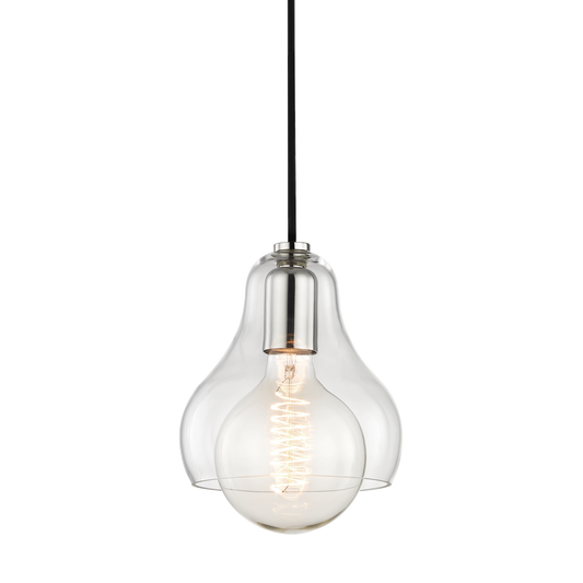 Mitzi Sadie Pendant in Polished Nickel