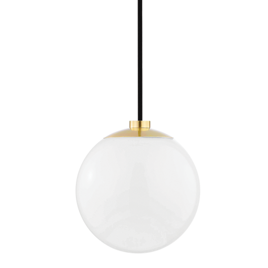 Mitzi Stella Pendant in Aged Brass